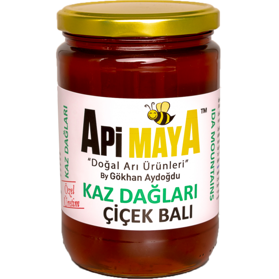 Kaz Dağları Özel Üretim Ham Çiçek Balı 850 gr.